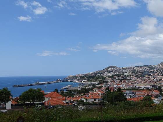 Madeira: Stadtpanorama Funchal