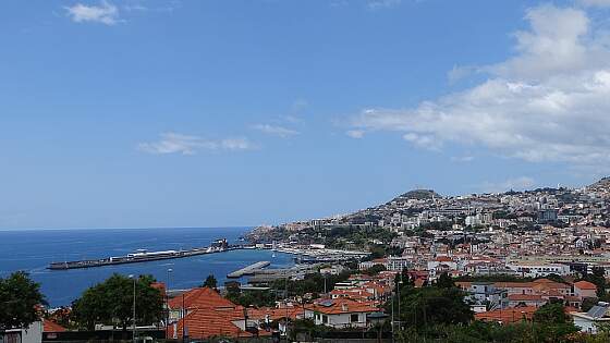 Madeira: Stadtpanorama Funchal
