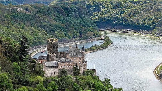 Mittelrheintal: Burg Katz