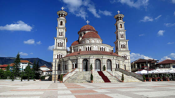 Albanien: Auferstehungskathedrale in Korca