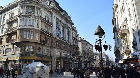 Serbien: Innenstadt Belgrad