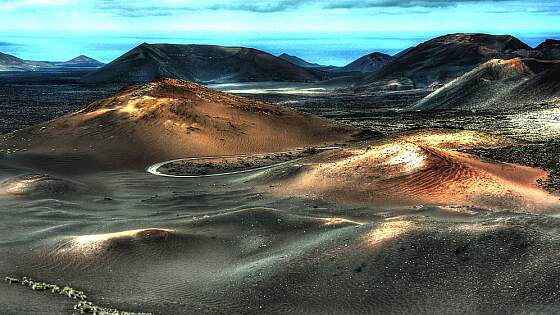 Vulkanlandschaft auf Lanzarote