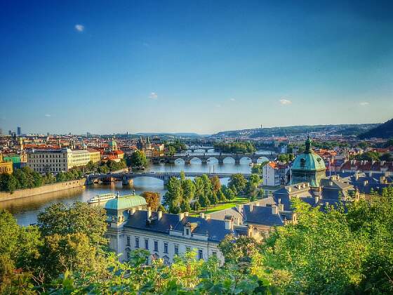 Tschechien: Stadtpanorama Prag