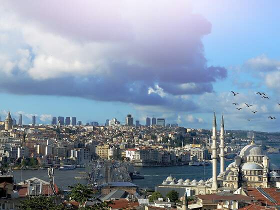 Türkei: Stadtpanorama Istanbul