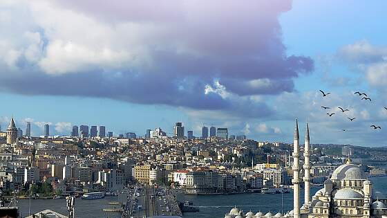 Türkei: Stadtpanorama Istanbul