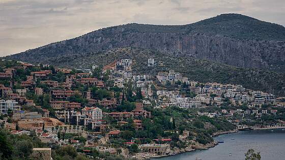 Lykien,Türkei: Blick auf Kalkan