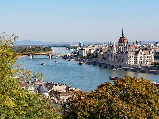 Ungarn: Stadtpanorama Budapest