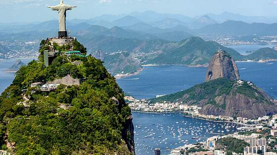 Rio de Janeiro, Brasilien: Zuckerhut & Corcovado