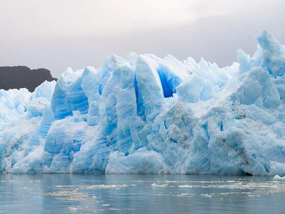 Patagonien: Gletscher im Torres del Paine