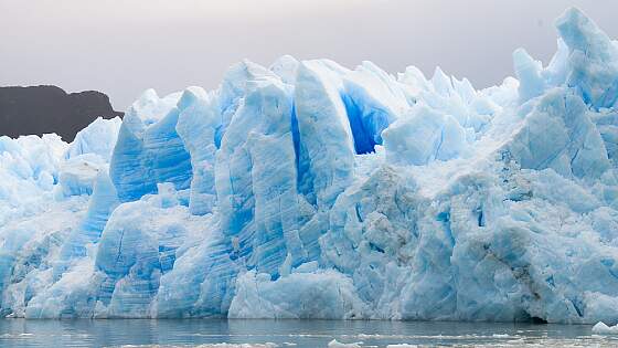 Patagonien: Gletscher im Torres del Paine