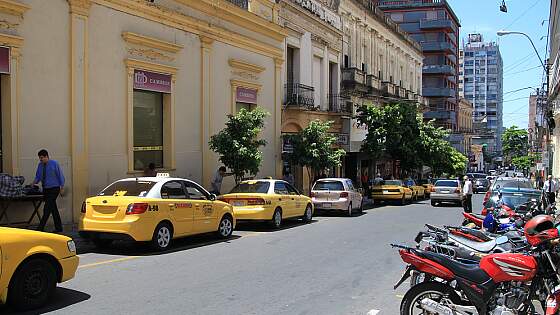 Stadtleben in Asuncion, Paraguay