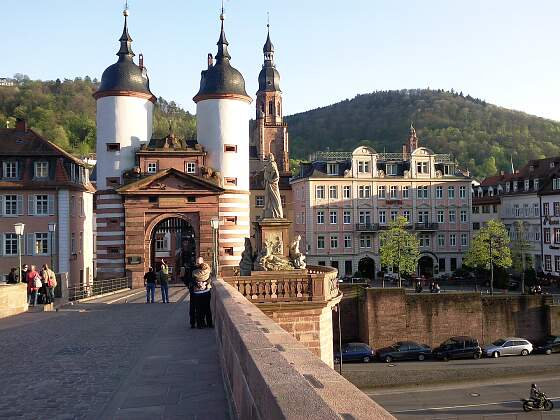 Heidelberg: Türme der Alten Brücke