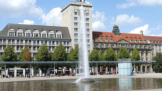 Augustusplatz in Leipzig