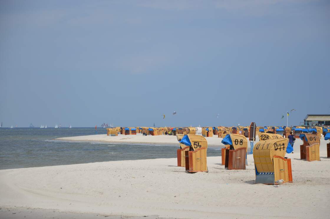 Kieler Strand an der Ostsee