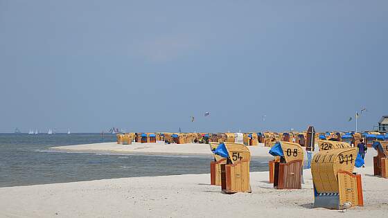 Kieler Strand an der Ostsee