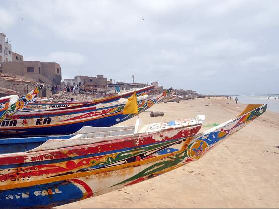 Senegal: am Strand von Dakar