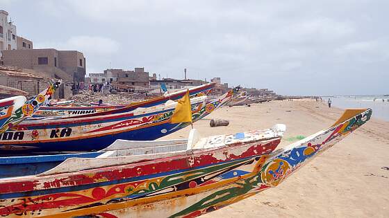 Senegal: am Strand von Dakar