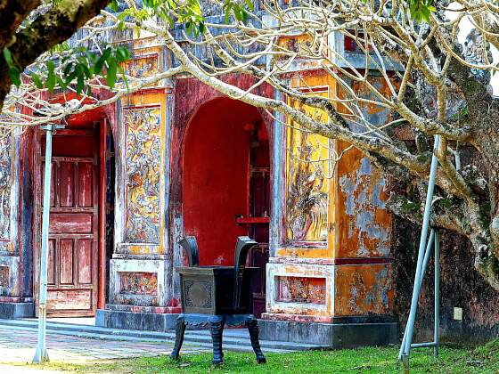 in der Altstadt von Hue, Vietnam
