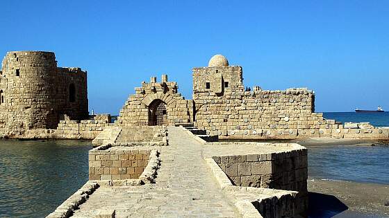 Libanon: Seefestung in Saida