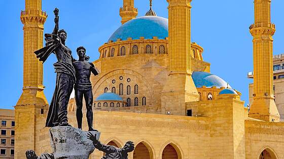 Beirut: Mohammed-al-Amin-Moschee