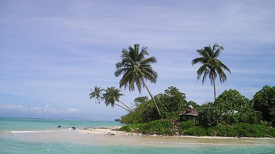 Strand auf Samoa