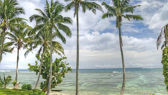 Samoa: Strandleben