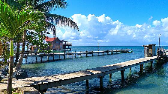 Insel Roatan, Honduras: Strandleben
