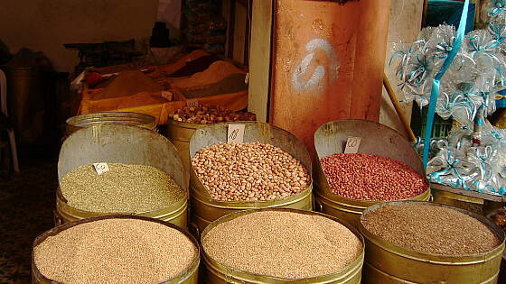Marokko: Gewürzbasar