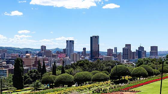 Stadtbild von Pretoria, Südafrika
