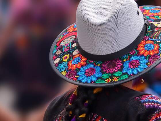 Guatemala: traditioneller Hut