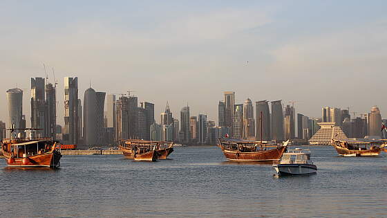 Katar: Skyline von Doha