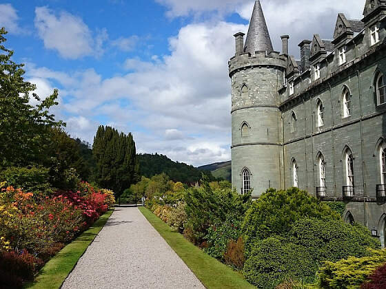 Schottland: Inveraray Castle am Loch Fyne