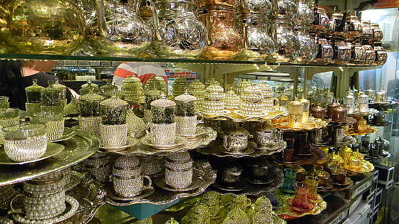 Istanbul: Großer Basar - Silbergeschäft