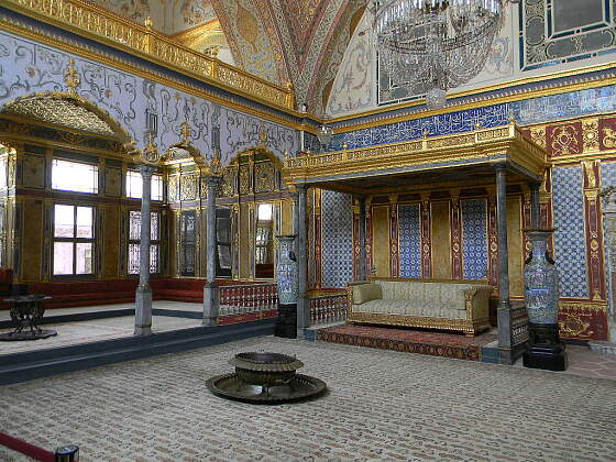 Saal im Topkapi Palast, Istanbul