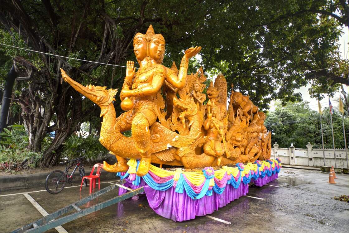 Ubon, Thailand: Kerzenfest