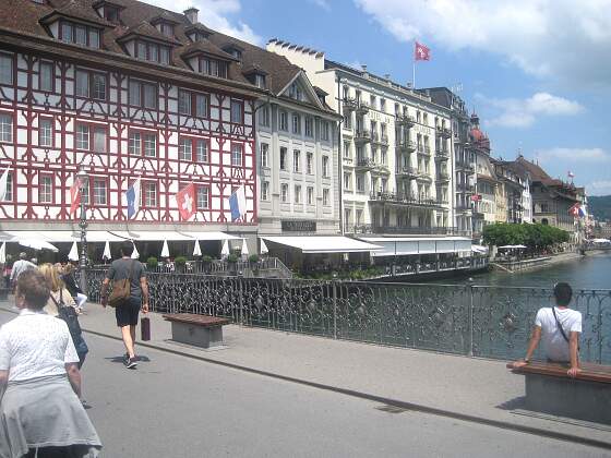 Luzern an der Reuss, Schweiz
