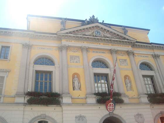 Lugano, Tessin: Rathaus