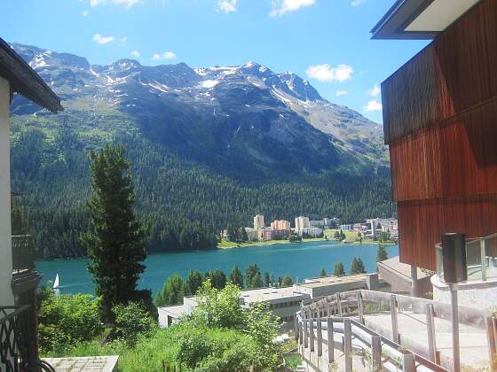 St. Moritz am Moritzersee, Engadin 