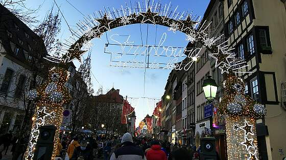 Weihnachtsmarkt in Straßburg