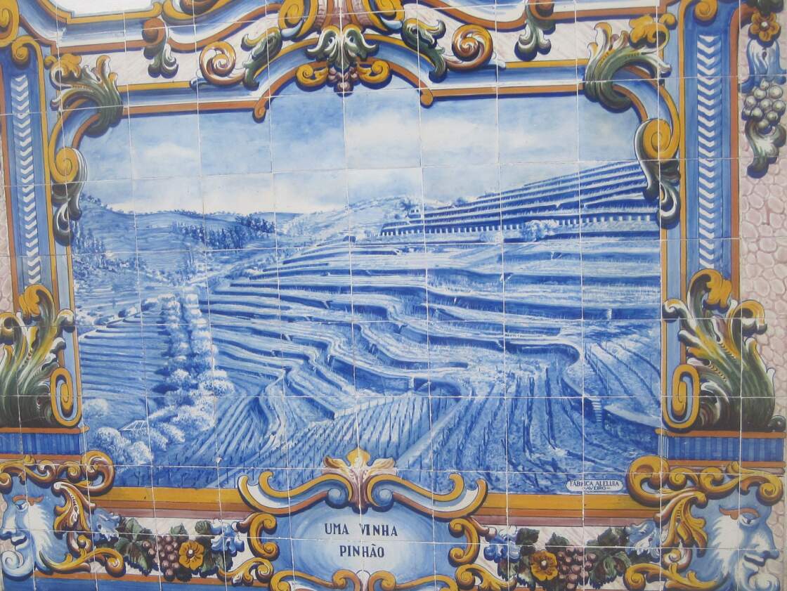 Nordportugal: Azulejos in Pinhao