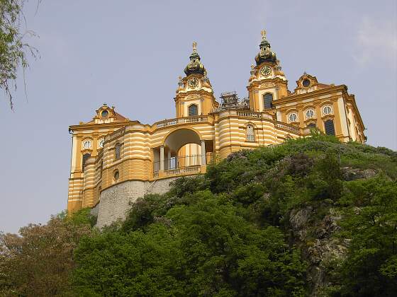 Stift Melk in der Wachau, Österreich