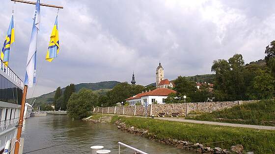 Donauradweg: Stein an der Donau