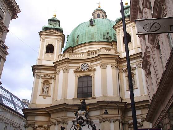 Wien, Österreich: Peterskirche