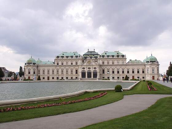 Wien: Schloss Belvedere - Oberes Belvedere 