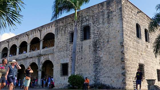 Dom. Republik: Santo Domingo - Alcazar de Colon
