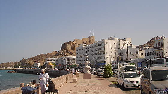 Corniche in Muscat, Oman