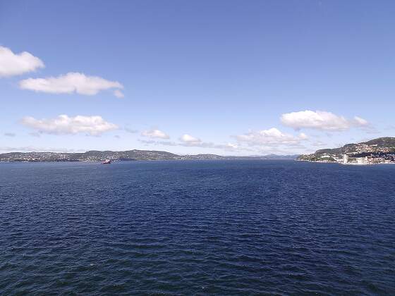 weitläufige Fjorde in Norwegen