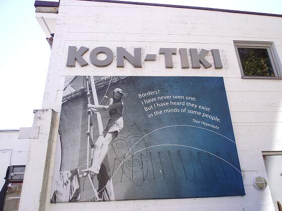 Kon Tiki Museum in Oslo, Norwegen