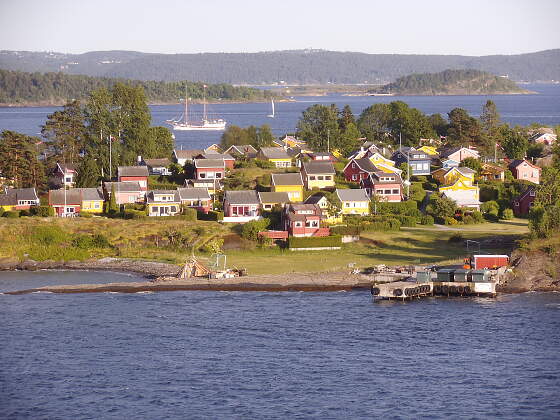 Schäreninsel im Oslofjord, Norwegen