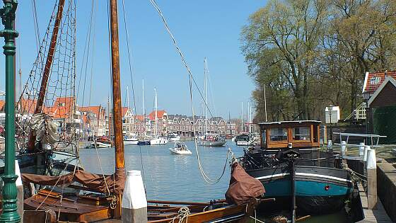 Innenhafen in Hoorn, Niederlande